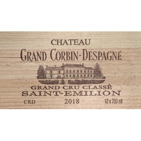 CHATEAU GRAND CORBIN DESPAGNE 2018