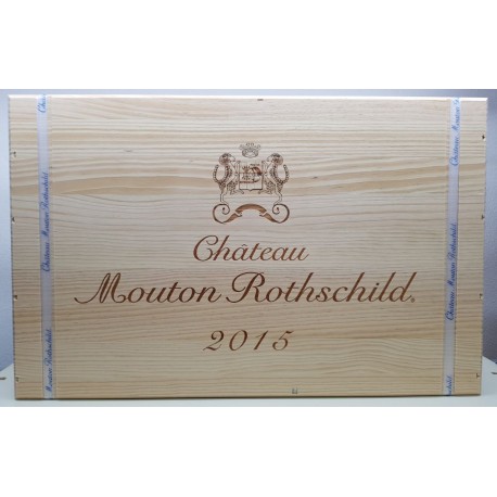 Château Mouton Rothschild 2015 (wooden case 6 x 75 cl)